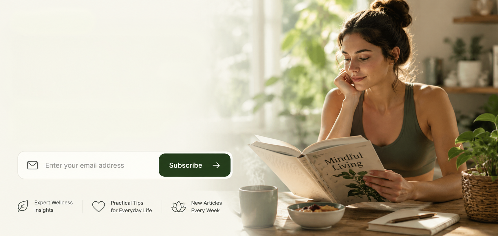 Wellness wisdom, curated and delivered straight to your inbox