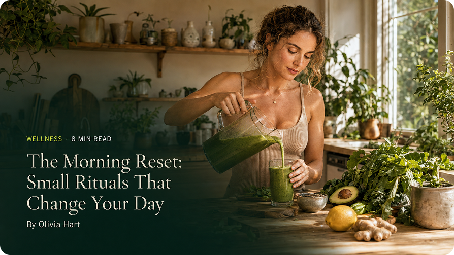 The Morning Reset: Small Rituals That Change Your Day