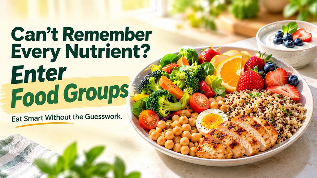 Can’t Remember Every Nutrient? Enter Food Groups