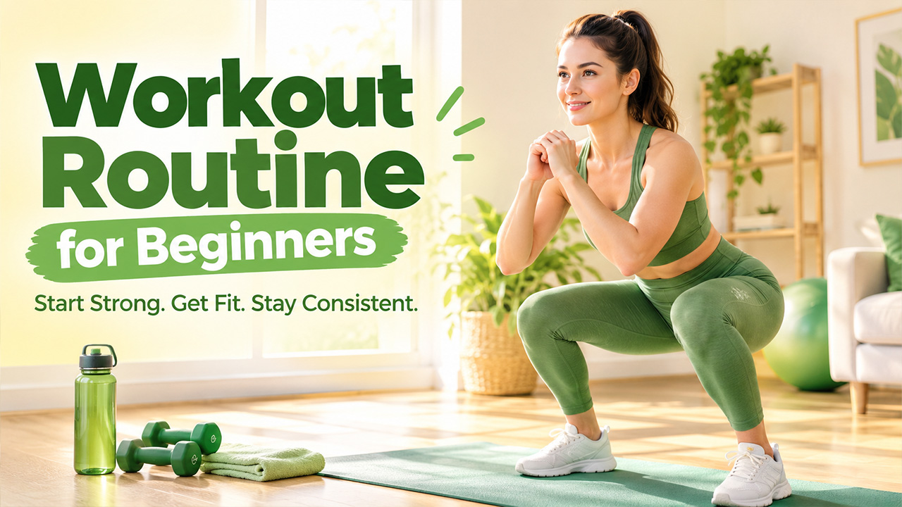 Workout Routine for Beginners A Simple Weekly Fitness Plan